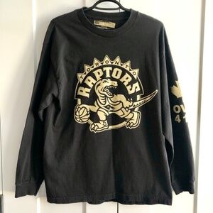 Toronto Raptors X OVO, 2014, NBA, Limited Edition, Long Sleeve, Shirt